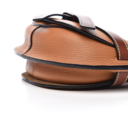 Loewe Grained Calfskin Mini Gate Crossbody Bag Caramel Pecan 9 of 10