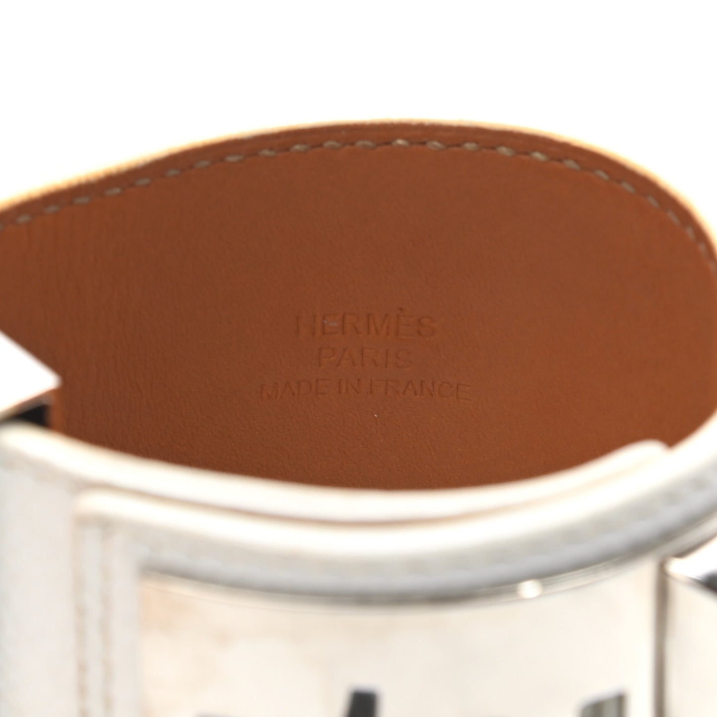 Epsom Collier de Chien CDC Bracelet S White