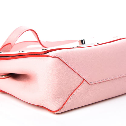 Louis Vuitton Soft Calfskin Lockme II Chain Rivets BB Rose Ballerine 5 of 8