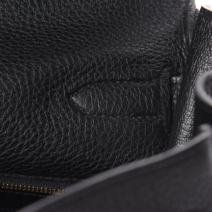 Hermes Togo Kelly Retourne 35 Black 13 of 34