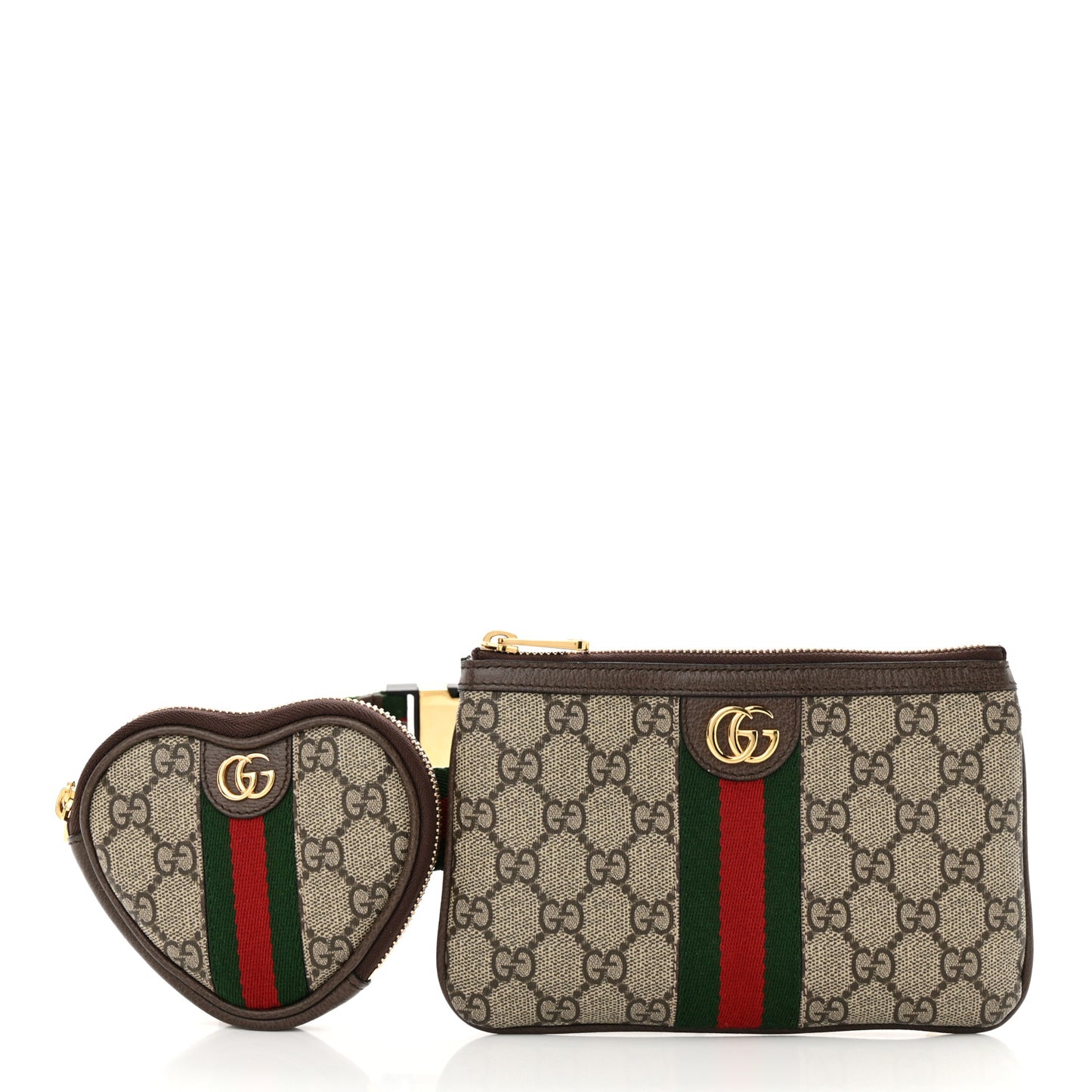 GG Supreme Monogram Web Ophidia Utility Belt Bag 85 34 Beige Ebony New Acero