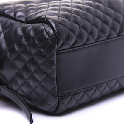 Versace Nappa Quilted Icon Bowler Bag Black 6 of 14