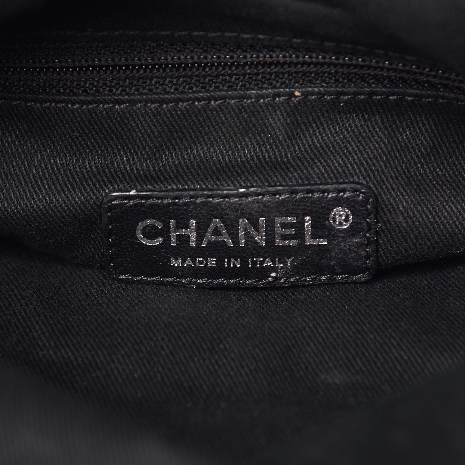 Chanel Calfskin Stitched Expandable Flap Black 6 of 10