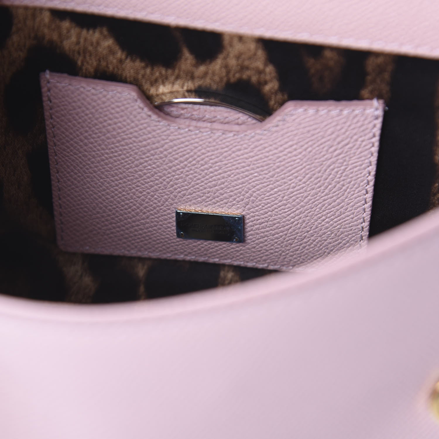 Dolce & Gabbana Dauphine Small Miss Sicily Satchel Pink 5 of 8