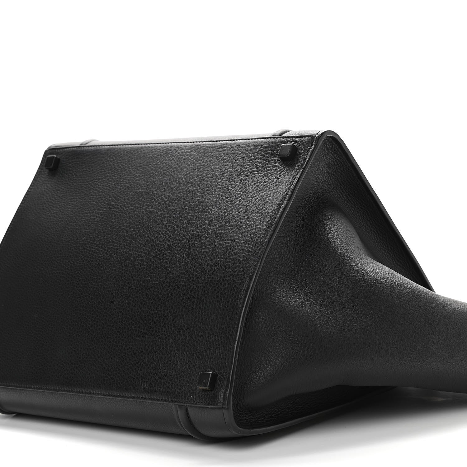 Celine Supple Calfskin Medium Phantom Luggage Black 9 of 9