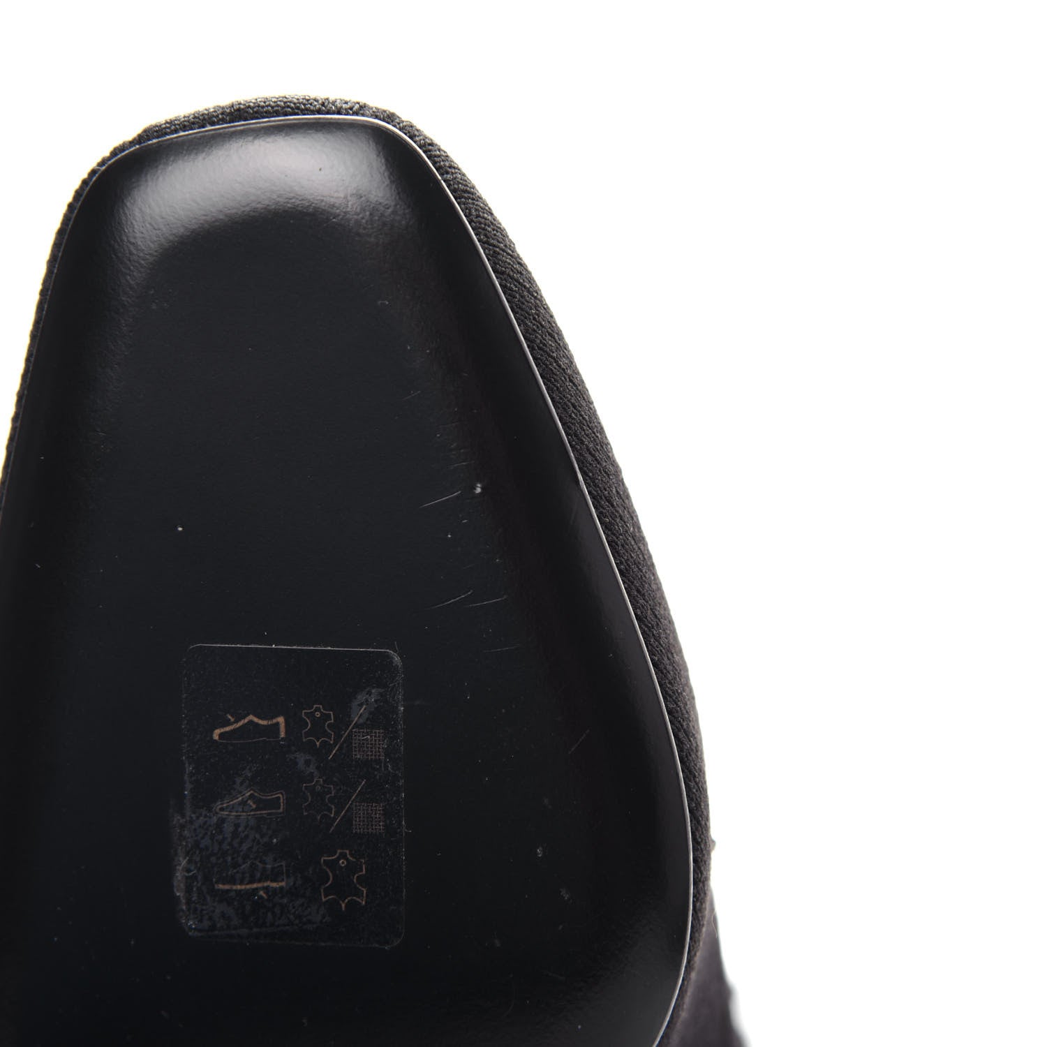 Hermes Knit Calfskin Volver Ankle Boots 36 Black 10 of 10