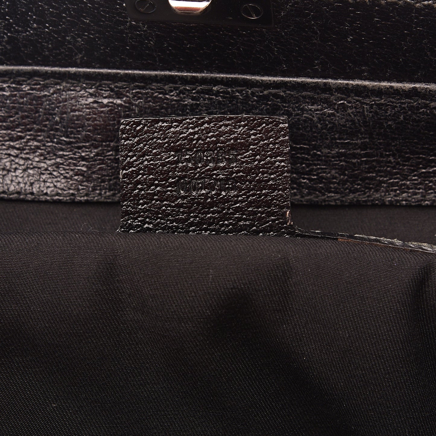 Monogram Web Large Treasure Boston Tote Black