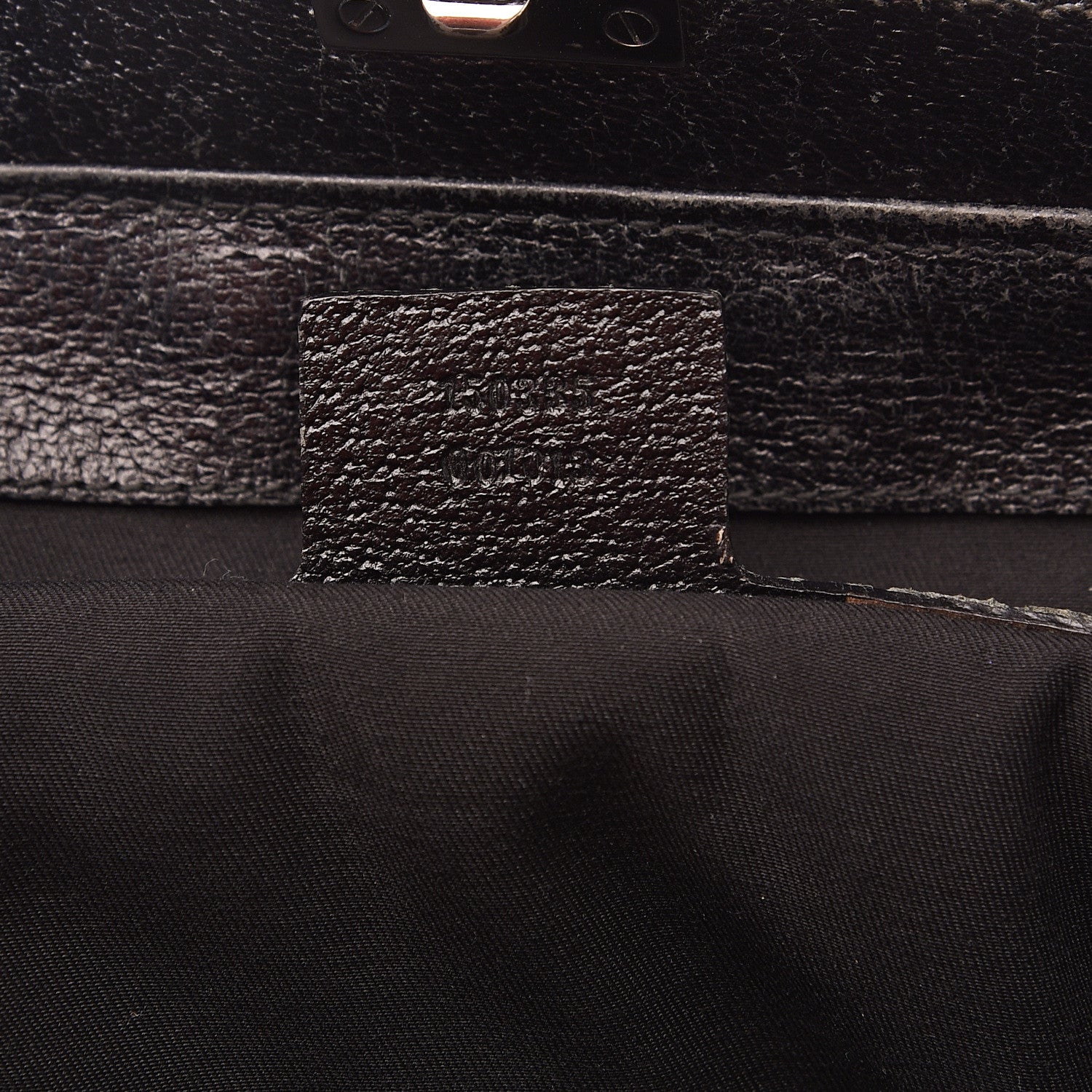 Gucci Monogram Web Large Treasure Boston Tote Black 8 of 25