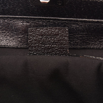 Gucci Monogram Web Large Treasure Boston Tote Black 8 of 25