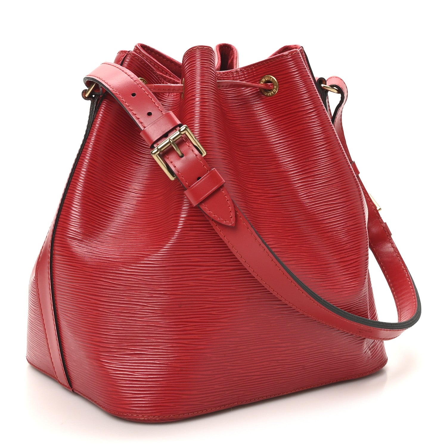 Louis Vuitton Epi Petit Noe Castillan Red 3 of 9