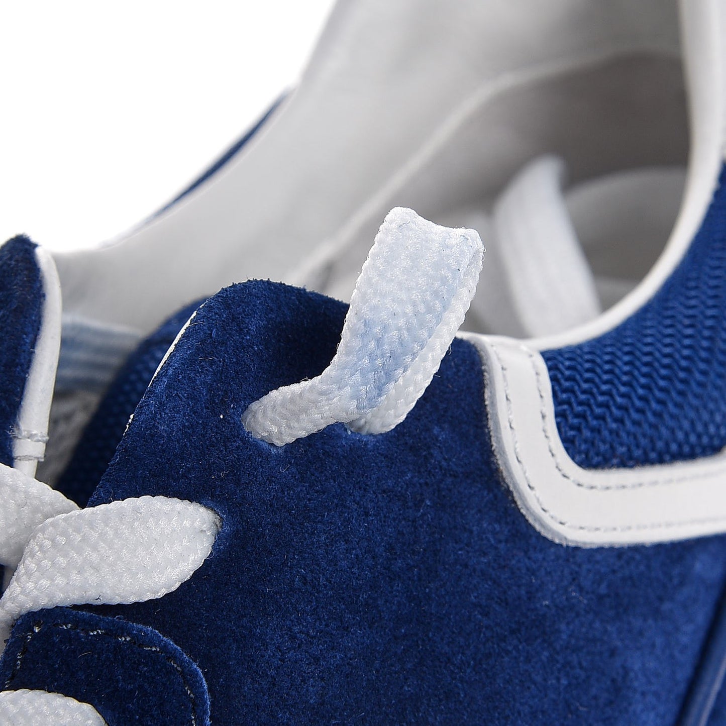 Suede Run Away Sneakers 35.5 Blue