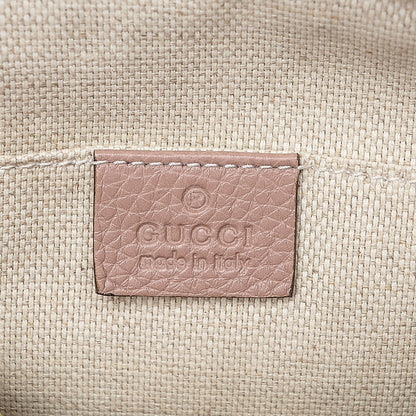 Gucci Cellarius Calfskin Small Soho Disco Bag Dark Cipria 6 of 6
