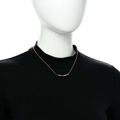 Cartier 18K Yellow Gold Entrelaces Pendant Necklace 2 of 5