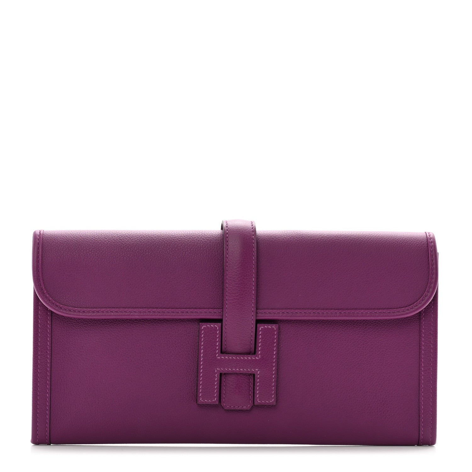 Hermes Evercolor Jige Elan 29 Clutch Anemone 1 of 9