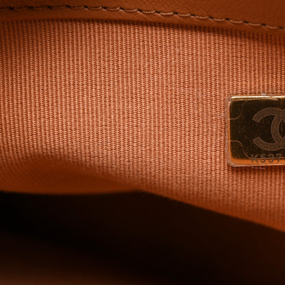 Chanel Lambskin Quilted Medium Chanel 19 Flap Brown 7 of 11