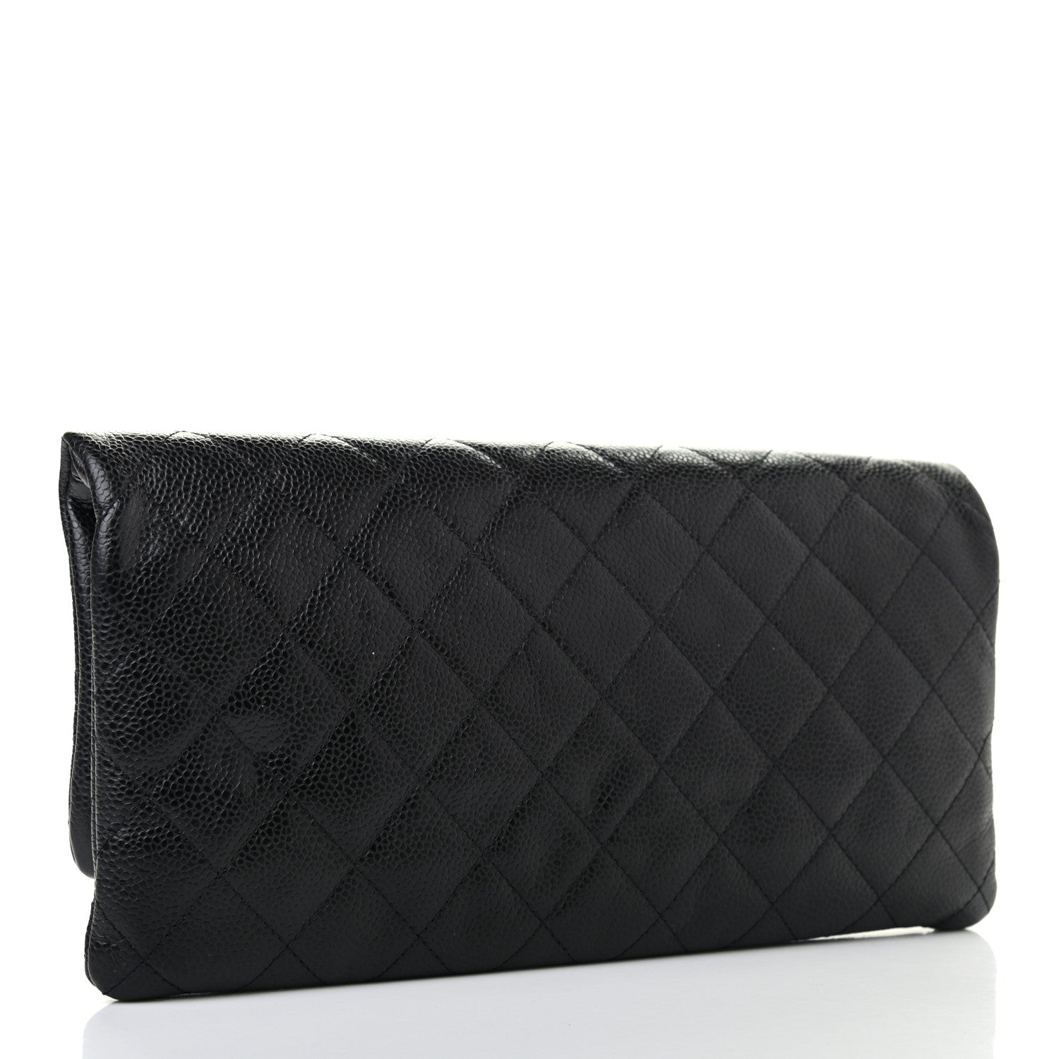 Chanel Caviar Quilted CC Beauty Clutch Black 5 of 13