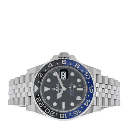 Rolex Stainless Steel 40mm Oyster Perpetual Date GMT Master Ⅱ Batgirl Watch 126710BLNR 2 of 5