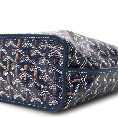 Goyard Goyardine Reversible Mini Anjou Navy 17 of 18