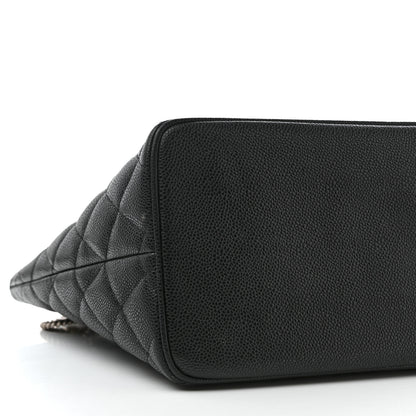 Chanel Caviar Quilted Medallion Black 10 of 12