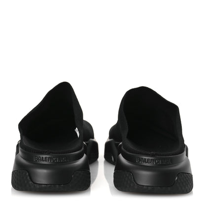 Balenciaga Neoprene Knit Womens Speed Sneakers Mules 38 Black 6 of 11
