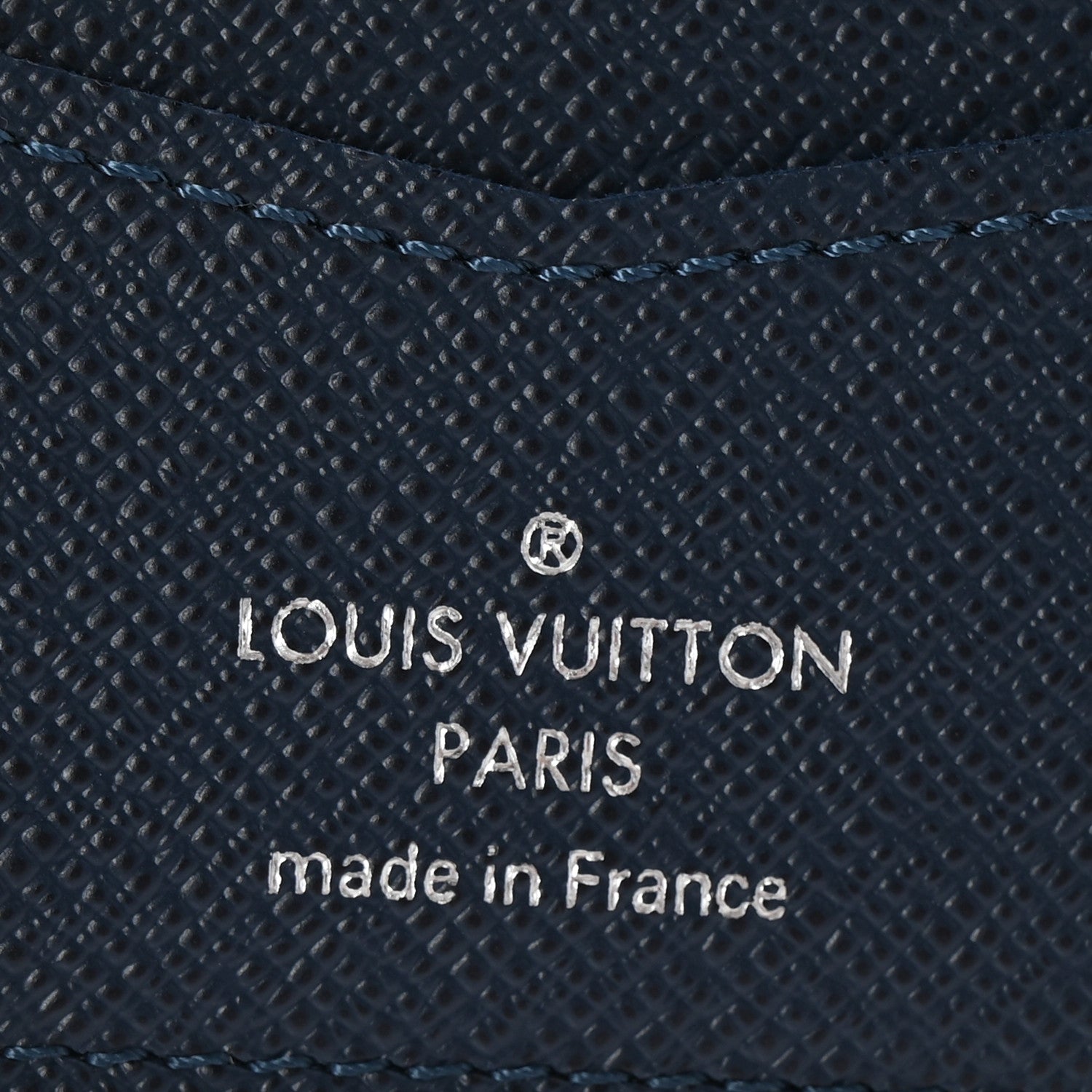 Louis Vuitton Taiga Slender Wallet Navy 6 of 8
