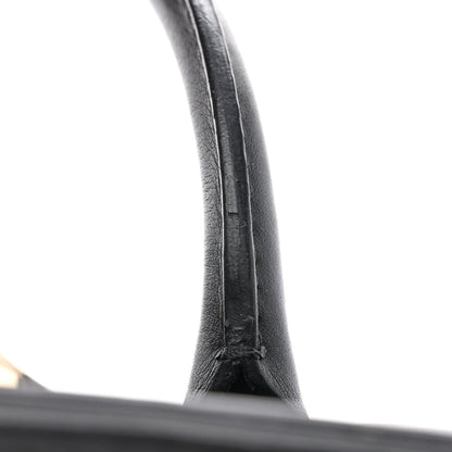 Versace Calfskin Medium Palazzo Empire Bag Black 15 of 17