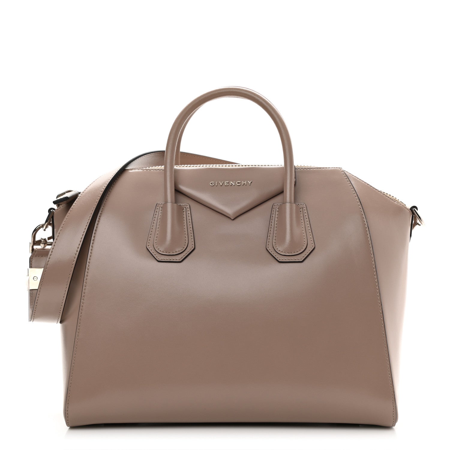 Givenchy Shiny Lord Calfskin Medium Antigona Linen 1 of 10