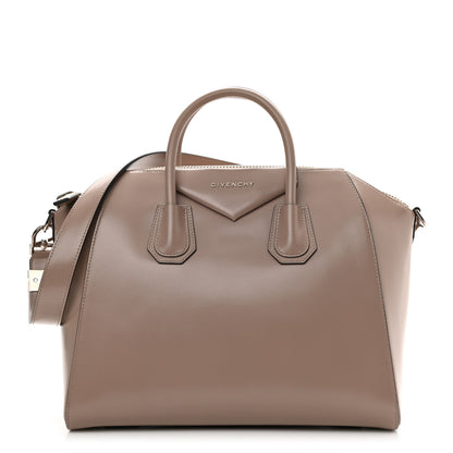 Givenchy Shiny Lord Calfskin Medium Antigona Linen 1 of 10