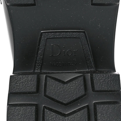 Christian Dior Brushed Calfskin Dior Code Lug Sole Platform 35mm Loafers 40 Black 6 of 8