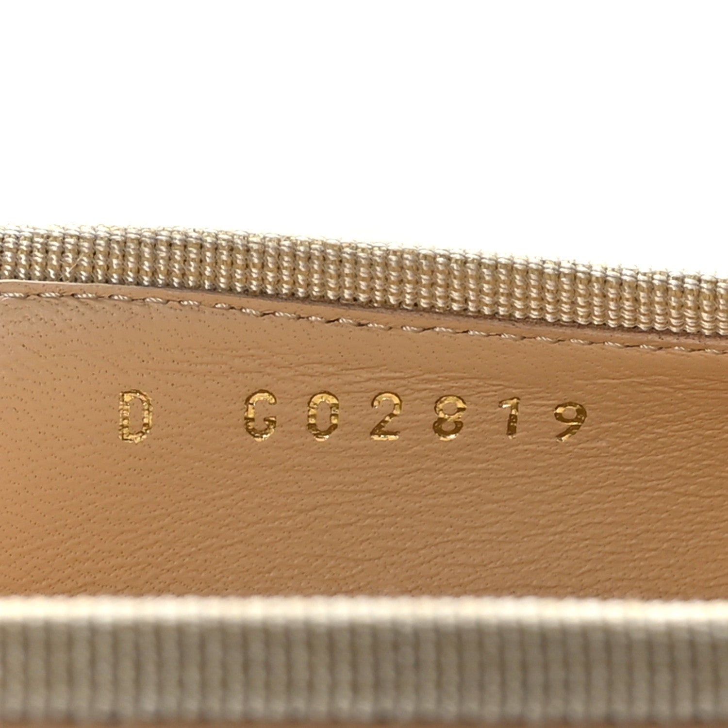 Chanel Lambskin Cap Toe CC Ballerina Flats 38 Beige Black 6 of 9