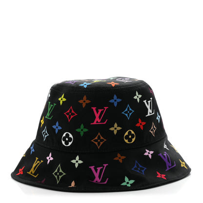 Louis Vuitton LV X TM Reversible Superflat Bucket Hat S Black 8 of 15