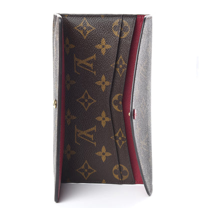 Louis Vuitton Monogram Josephine Wallet Fuchsia 6 of 10