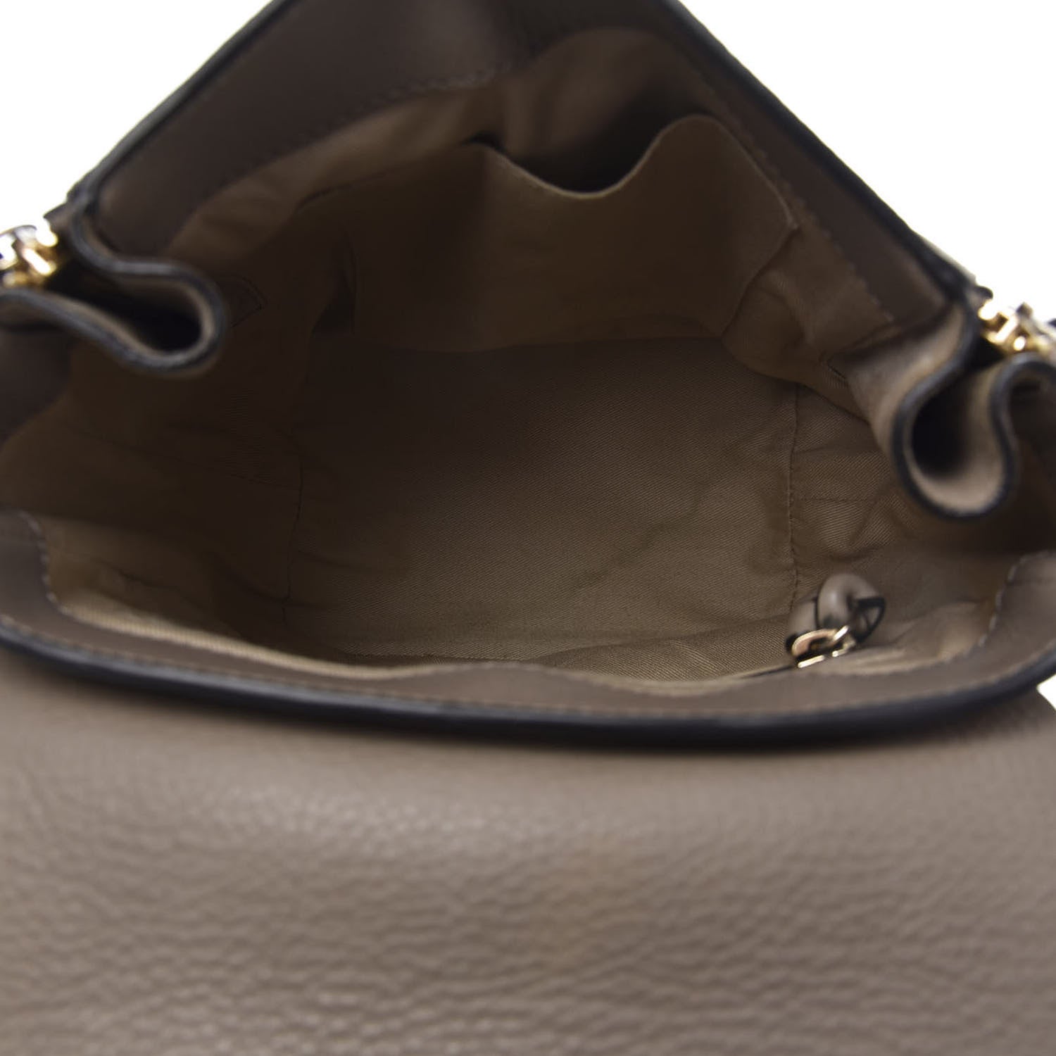 Chloe Suede Calfskin Small Faye Backpack Motty Grey 4 of 14