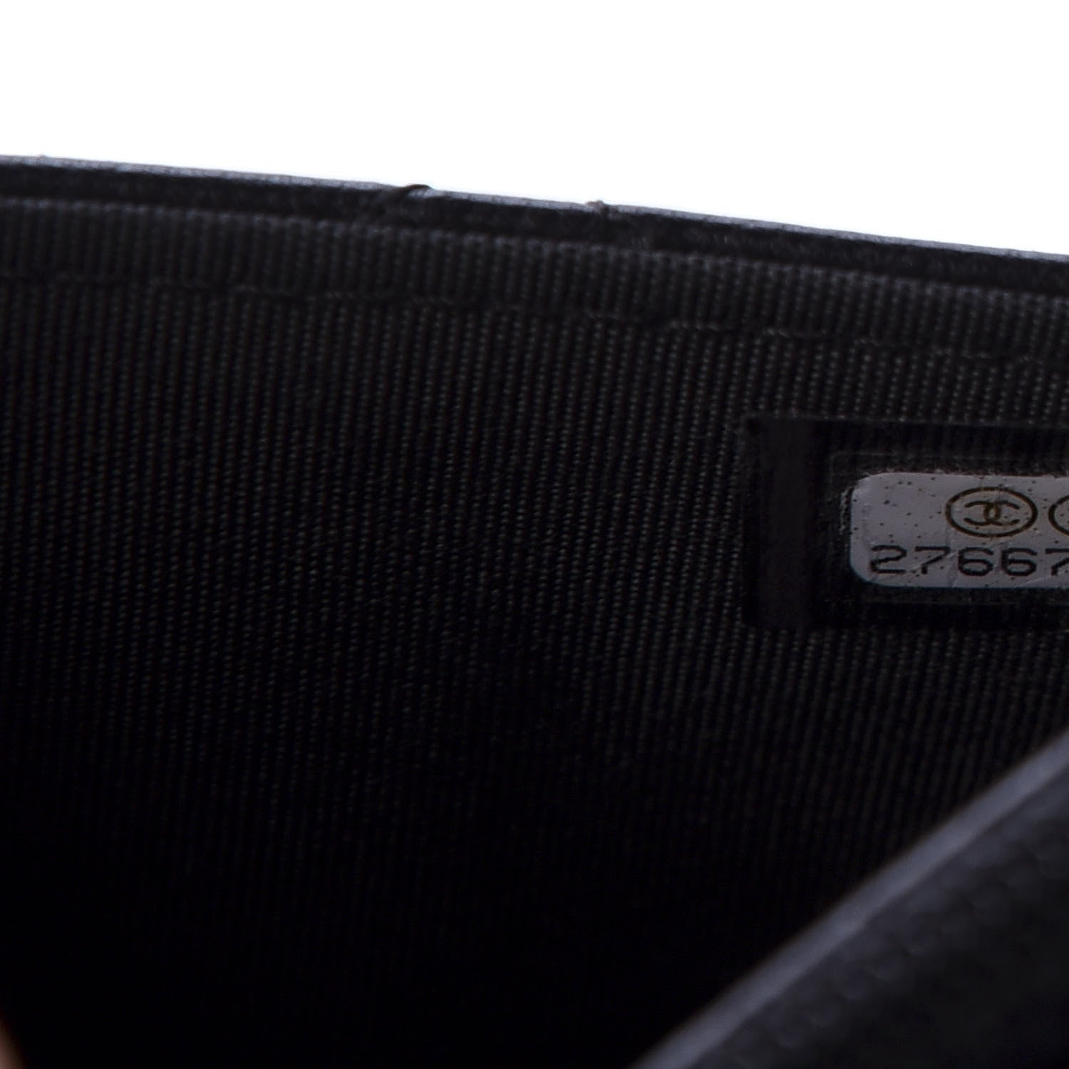 Chanel Lambskin Quilted Trendy CC Wallet On Chain WOC Black 10 of 12