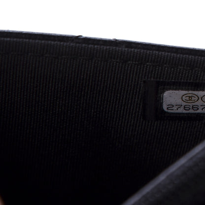 Chanel Lambskin Quilted Trendy CC Wallet On Chain WOC Black 10 of 12
