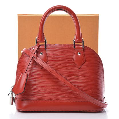 Louis Vuitton Epi Alma BB Coquelicot 14 of 14