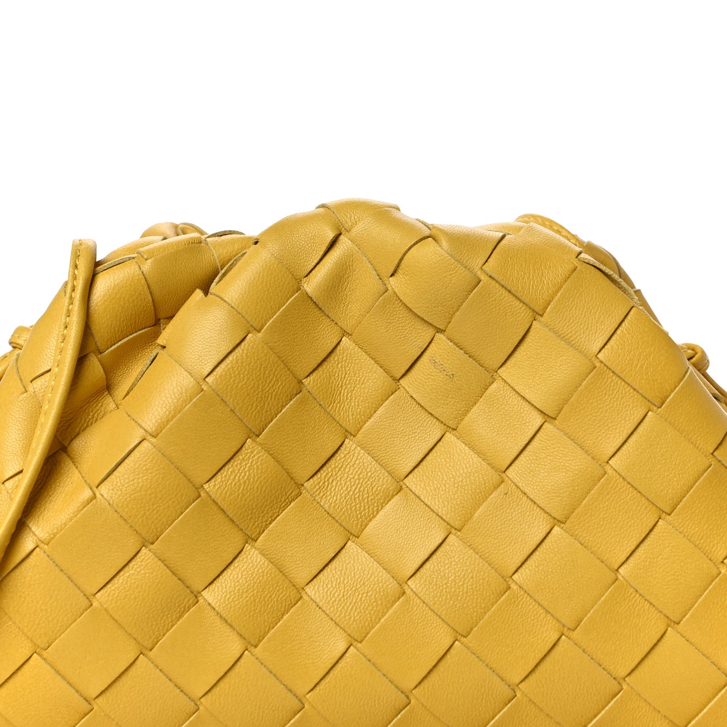 Nappa Intrecciato The Mini Pouch Buttercup