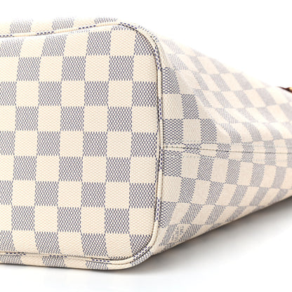 Louis Vuitton Damier Azur Neo Neverfull MM Rose Ballerine 11 of 11