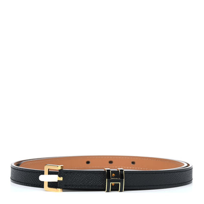 Hermes Epsom 15mm Pop H Belt 80 Black 1 of 3