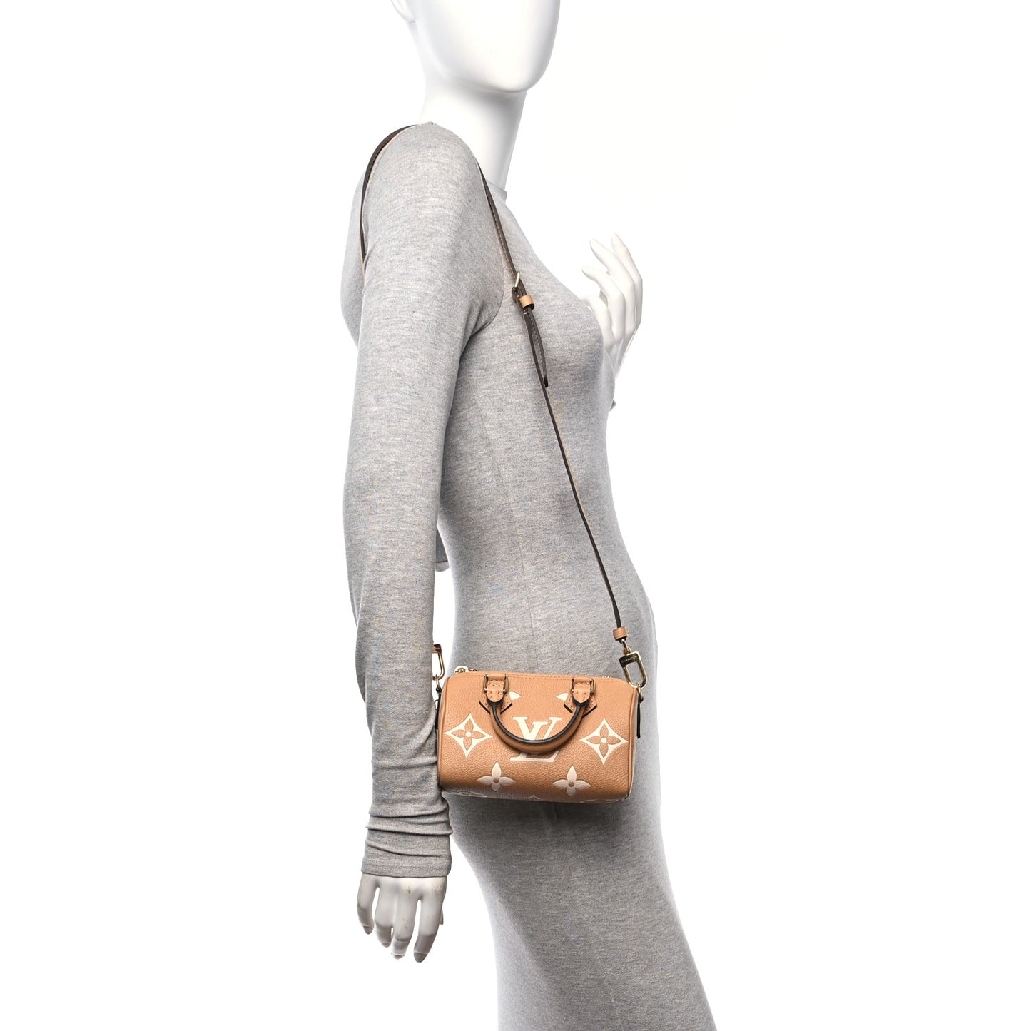 Empreinte Monogram Giant Nano Speedy Arizona Creme