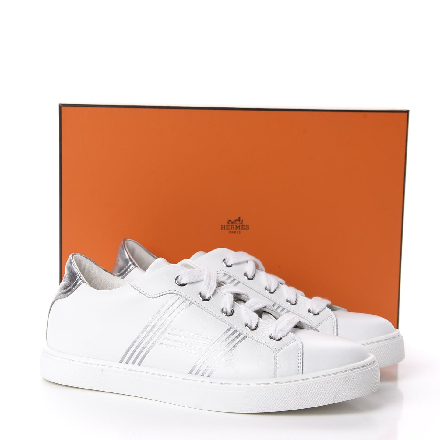 Nappa Womens Avantage Sneakers 36 White Argent