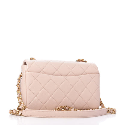 Chanel Caviar Quilted Small Fashion Therapy Flap Bag Beige 3 of 11
