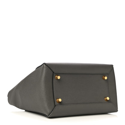 Celine Grained Calfskin Mini Belt Bag Grey 4 of 25