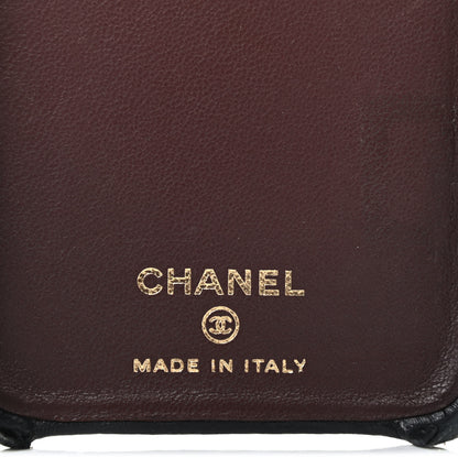 Chanel Lambskin Quilted iPhone X Coco Tech Case Black 4 of 4