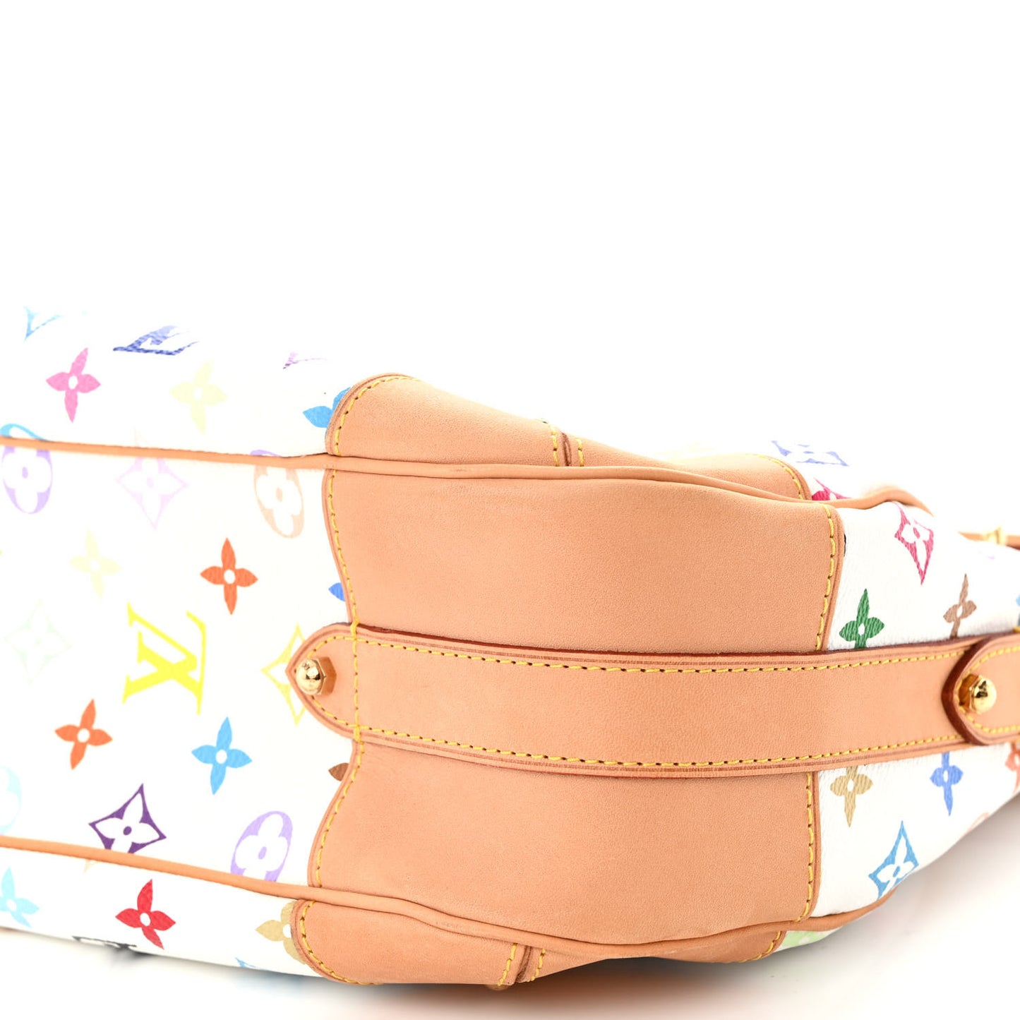 LOUIS VUITTON Monogram Multicolor Greta White