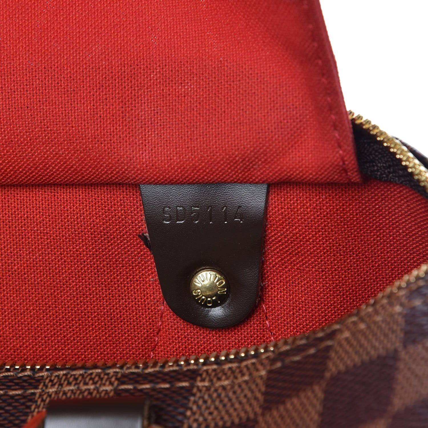 Louis Vuitton Damier Ebene Speedy Bandouliere 30 7 of 9