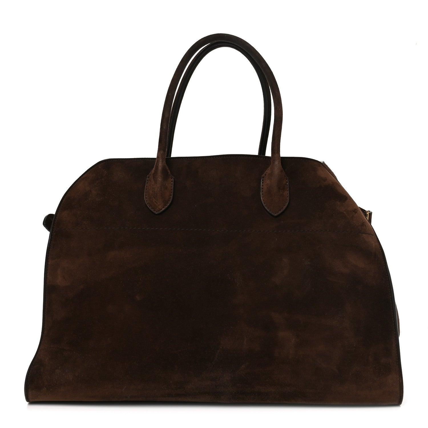 The Row Suede Soft Margaux 15 Mocha 1 of 9