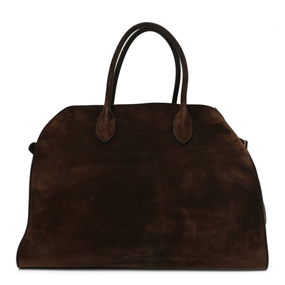 The Row Suede Soft Margaux 15 Mocha 1 of 9