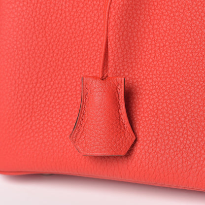 Hermes Togo Birkin 25 Rouge De Coeur 10 of 39