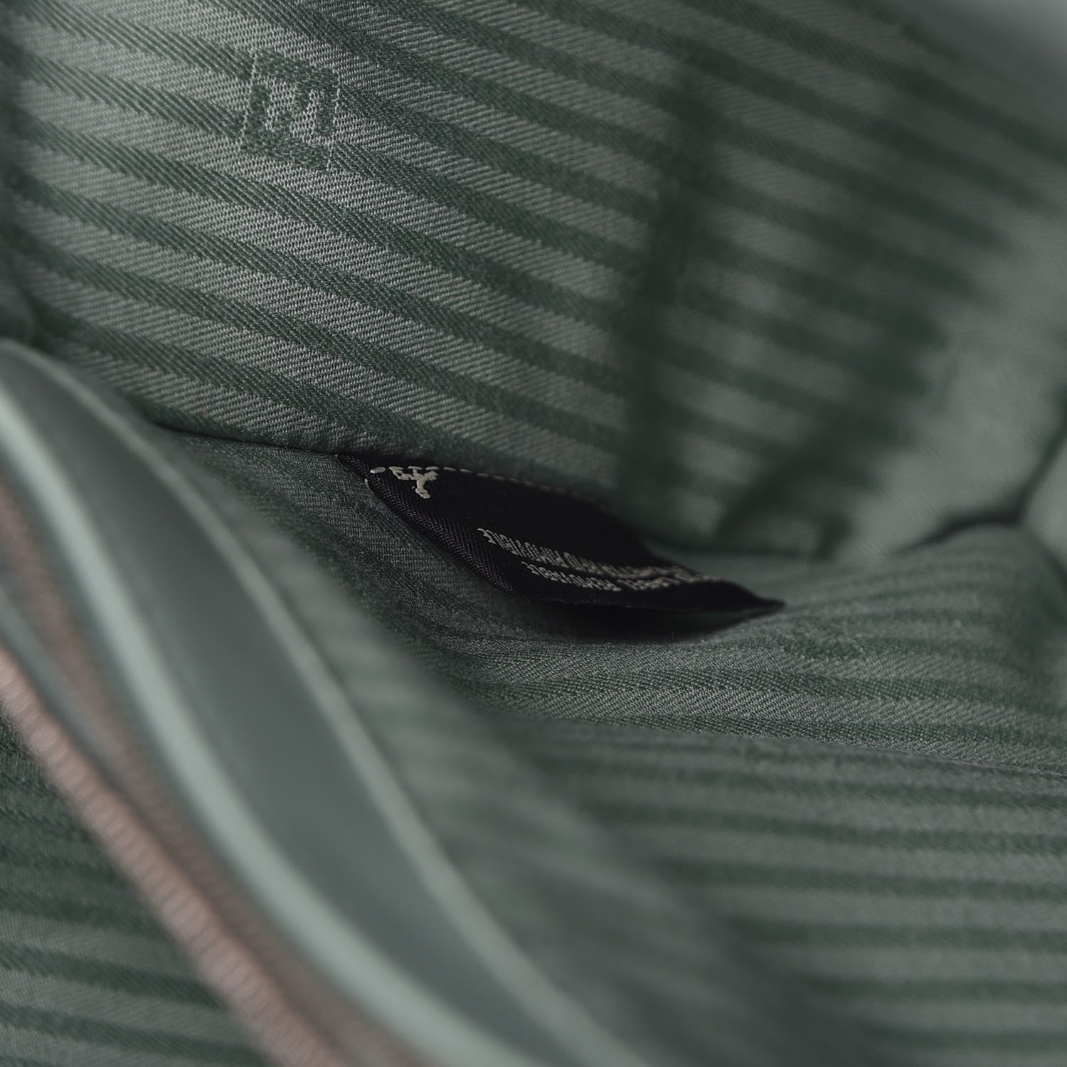 Fendi Vitello Elite Flamingo Petite 2Jours Tote Menta 8 of 8